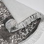 Conceptum Alfombra de 180 x 180 cm Gris y Blanco